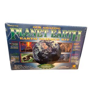 Vintage Our Amazing Planet Earth Science Kit Educational Design 50+ Projects NEW